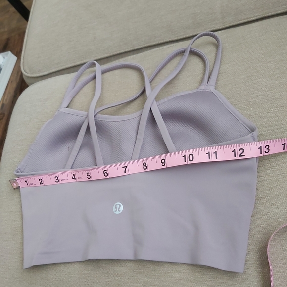 NWOt LULULEMON purple lilac sports bra - Picture 8 of 10